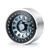 1PCS 2.9 Beadlock Wheels Rims for Axial SCX6 Wheels AXI05000 1/6 RC Crawler Car Upgrades Aluminum Alloy Wheel Hub Set (Titanium and Black) view 1