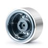 1PCS 2.9 Beadlock Wheels Rims for Axial SCX6 Wheels AXI05000 1/6 RC Crawler Car Upgrades Aluminum Alloy Wheel Hub Set (Titanium and Black) view 2