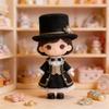 jojofuny 2Pcs Mini Top Hats for Dolls DIY Craft Decorations Tiny Doll Accessories Miniature Kawaii Tiny Hats for Dollhouse and Party Supplies 3.54X3.54X1.77In view 3
