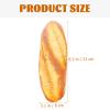 CALLARON Artificial Bread for Display 8.2" Simulation French Long Bread Realistic Dessert Cake Play Model Fake Cake Decoration Faux Bread Bakery Model Kitchen Photography Prop view 2