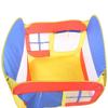  Foldable Tri-Colored Tent Playhouse for, 43.3''L x 41.3''W .2''H view 3
