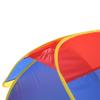 Foldable Tri-Colored Tent Playhouse for, 43.3''L x 41.3''W .2''H view 4