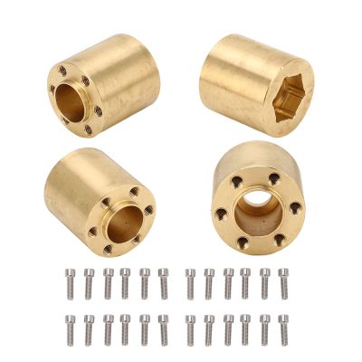Alomejor RC Car 12mm Hex Hub Adapter, Wheel Hex Hub Adapter Shake Proof Easy Installation for RC Crawler (22mm)