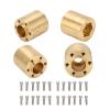 Alomejor RC Car 12mm Hex Hub Adapter, Wheel Hex Hub Adapter Shake Proof Easy Installation for RC Crawler (22mm) view 1