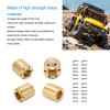 Alomejor RC Car 12mm Hex Hub Adapter, Wheel Hex Hub Adapter Shake Proof Easy Installation for RC Crawler (22mm) view 4