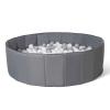 Ball Pit for Toddlers Babies Dogs Cats Iinfant Children, Foldable Ball Pits Play Tent, Crawl Playpen Ball Pool with Storage Bag, Surprise for Boys Girls Festival (Balls Not Included), Gray view 1