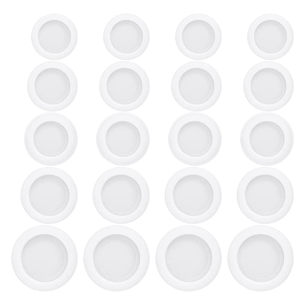 Ipetboom 20pcs Piggy Bank Plugs Piggy Bank Stopper Replacement Rubber Stopper Plug Piggy Lid Piggy Bank Bottom Cover Multiple Sizes of Piggy Bank Stoppers for Piggy Bank