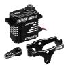 INJORA Coreless High Torque Micro Servo with Mount and Servo Horn for TRX4M TRX4MT 1/18 RC Crawler Upgrade Parts(Black) view 1