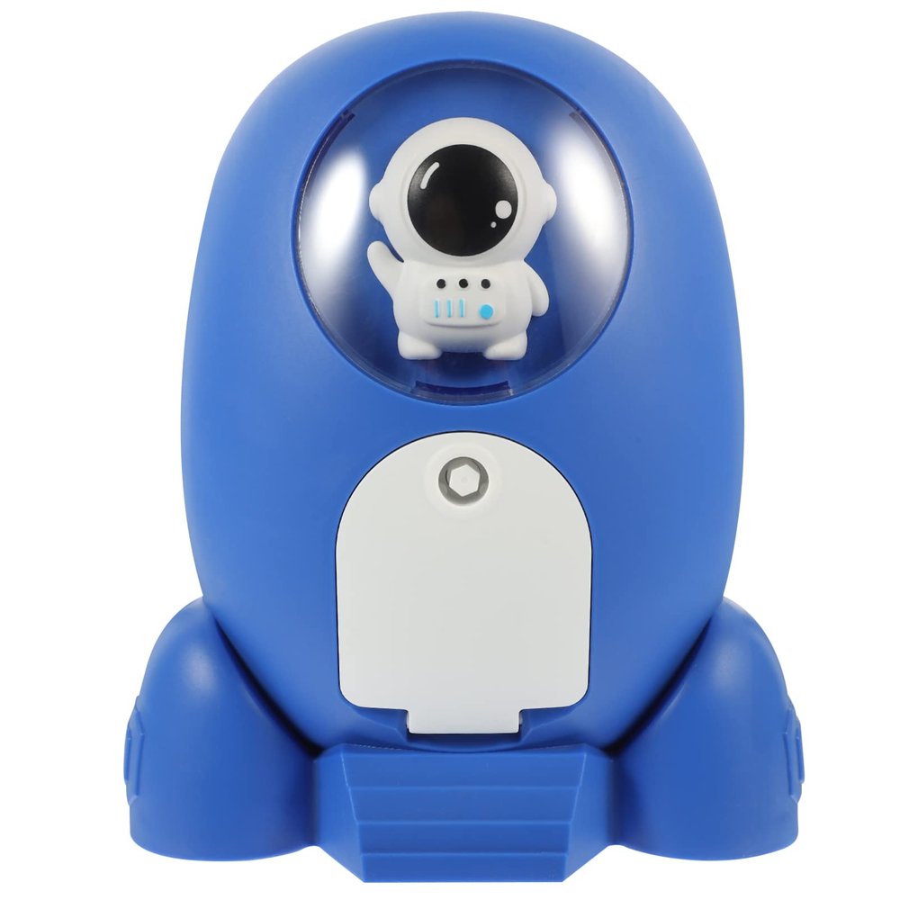 ibasenice Cartoon Rocket Piggy Bank for Boys and Girls Fun Money Saving Pot and Desktop Ornament for Birthdays and Holidays Encourages Saving Adorable Astronaut Design