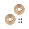 Palumma Brass Rear Axle Counterweight for TRX4M, 2Pcs Brass Rear Counter Weight for Traxxas 1/18 TRX-4M RC Car Upgrade Parts(12g/pcs) view 3