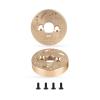 Palumma Brass Rear Axle Counterweight for TRX4M, 2Pcs Brass Rear Counter Weight for Traxxas 1/18 TRX-4M RC Car Upgrade Parts(12g/pcs) view 4