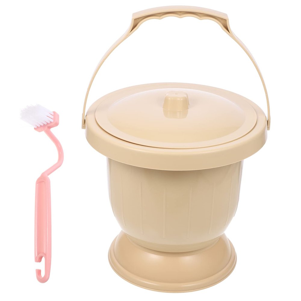1pc Children's Toilet Portable Adult Potty Night Spittoon Urinal Pail Pots Portable Urine Pot Plastic Spittoon Household Spittoon Adult Urine Pot Chamber Pot