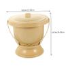 1pc Children's Toilet Portable Adult Potty Night Spittoon Urinal Pail Pots Portable Urine Pot Plastic Spittoon Household Spittoon Adult Urine Pot Chamber Pot view 2