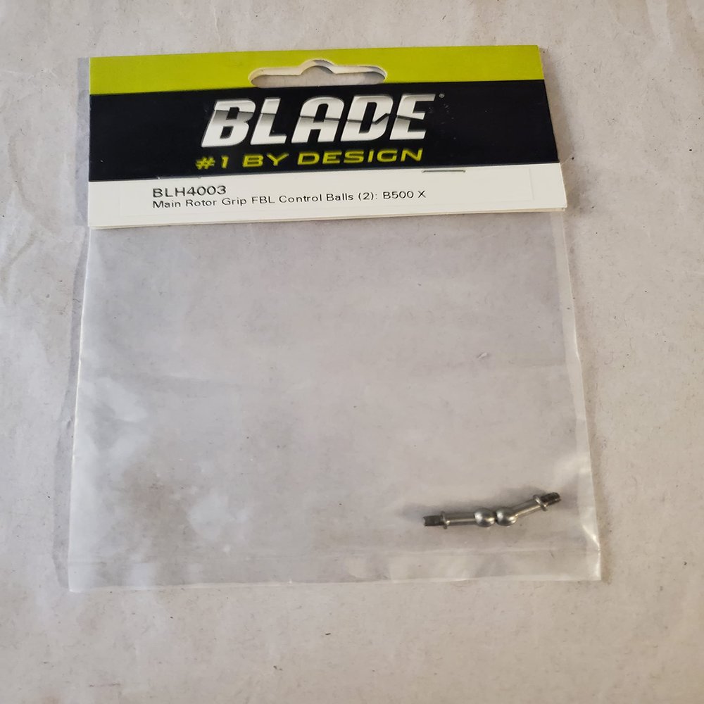 Main Rotor Grip FBL Control Balls (2): B500 X BLH4003