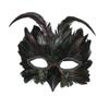 tmroeet Costume Masks Feather Animal Mask Masquerade Bird Mask Halloween Mardi Gras Cosplay Party Masque (CALF4) view 1