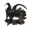 tmroeet Costume Masks Feather Animal Mask Masquerade Bird Mask Halloween Mardi Gras Cosplay Party Masque (CALF4) view 2