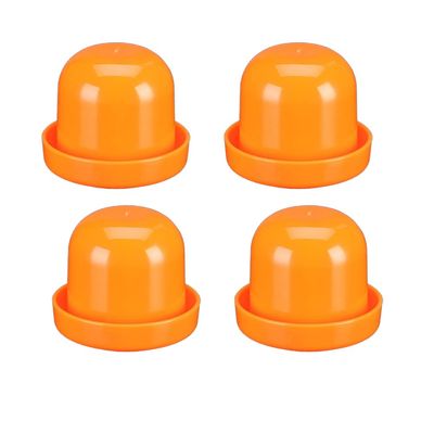 ibasenice 4sets Thicken Dice Cups with -cheating Transparent Covers for Ktv Bar Games Includes Dices Orange Color for Fun Gatherings and Parties
