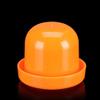ibasenice 4sets Thicken Dice Cups with -cheating Transparent Covers for Ktv Bar Games Includes Dices Orange Color for Fun Gatherings and Parties view 3