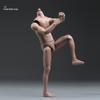 1/6 Scale Male Body,12inch Male Strong Muscular Flexible Action Figure Soldier Body Doll Collection (Standard Version) view 3