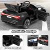 OLAKIDS Kids Ride on Car, Licensed Audi RS e-tron GT 12V Electric Vehicle with Remote Control, Battery Powered Toddlers Toy with Spring Suspension, Headlights, Music, MP3, USB, TF (Black) view 4
