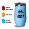 Chess Blue Wine Tumbler 12oz - conquer it - Computer Chess Player Strategy Games Chess Tactics Winning Chess Board Games view 3