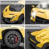LAFALA Remote Control Car RC Cars Racing Car 1:18 Licensed Toy RC Car Compatible with Lamborghini Model Vehicle for Boys 6,7,8 Years Old, Yellow view 2