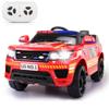 TOBBI 12V Electric Fire Truck Ride-On Car with Remote Control, Bluetooth view 1