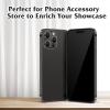 Non-Working Replica 1:1 Pretend Phone Dummy Display Model for 14 Pro 6.1 Inches - Fake Baby Cell Phone Toy (Black With Black Screen) view 4