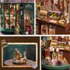 TOPBSFARNY 3D Stereoscopic Miniature Dollhouse Kit Assembling Toys DIY Model Wooden Furniture for Birthday view 2