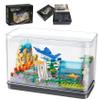 Bibilock Fish Tank Building Blocks Toy Sets,Creative Ideals Aquarium Building Blocks(Can add Water and Charge Light Effects), Best Choice for 6+ Boys, Girls or Adults view 1