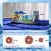 Bibilock Fish Tank Building Blocks Toy Sets,Creative Ideals Aquarium Building Blocks(Can add Water and Charge Light Effects), Best Choice for 6+ Boys, Girls or Adults view 4