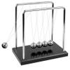 Sealive Newton's Cradle with Solid Wood Base (1.75lbs / 794g Heavy Duty) - Large Steel Balance Balls for Office Desk Decor - Sturdy Stress Relief Physics Gadget, with Tangle-Free DIY Assembly Design view 1