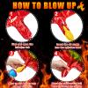 18 Pcs Fire Truck Birthday Party Supplies 32 Inch Fire Balloons Aluminum Firefighter Birthday Decorations 24 Inch Flame Fireman Theme Kids' Party Balloons for Campfire Hunting Decor view 3