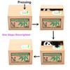 ALIMITOPIA Saving Money Box,Vocal Mischief Stealing Coin Piggy Bank Coin Storage Pot(Cartoon Panda) view 3