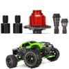 Palumma Metal Front/Rear Differential Case Gear Set for Traxxas 1/5 x-maxx RC 77086 8S Differential Carrier Case Gear Set Upgrades Part (Front+Rear Red) view 2