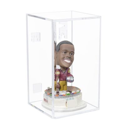 Better Display Cases Clear Acrylic Figure Display Case for Figurine Miniature Doll Bobblehead or Action Figure, Doll Stands (vertical or horizontal)Display Box ,DIM: 5.5"L x 5.5"W x 9.5"H (D01/A016)