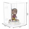 Better Display Cases Clear Acrylic Figure Display Case for Figurine Miniature Doll Bobblehead or Action Figure, Doll Stands (vertical or horizontal)Display Box ,DIM: 5.5"L x 5.5"W x 9.5"H (D01/A016) view 2