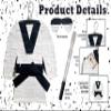APINATA4U 17.5" Tall Martial Arts Pinata Karate Tae Kwon Do Birthday Party Decoration Black Belt,INCLUDES Stick and Mask view 3