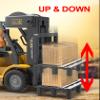 11 Channel RC Forklift - 1:24 Scale Construction Truck Toy, Yellow, 3+ Years, Male, Children view 3