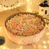 GOGOSO Ball Pits Balls Toddlers 50 100 200 500 Plastics Shape Ball Non-Phthalate Non-BPA Non-Toxic 2.2-Inch Crush Proof Play Balls, Pearl Pink+Gold+Green+White,100 Balls view 3