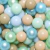 Realhaha Ball Pit Balls 100 Play Balls Plastic Balls for Baby Girls Toddlers Kids Play Tent Pool Playhouse Playpen Party Decoration, Green Blue view 1