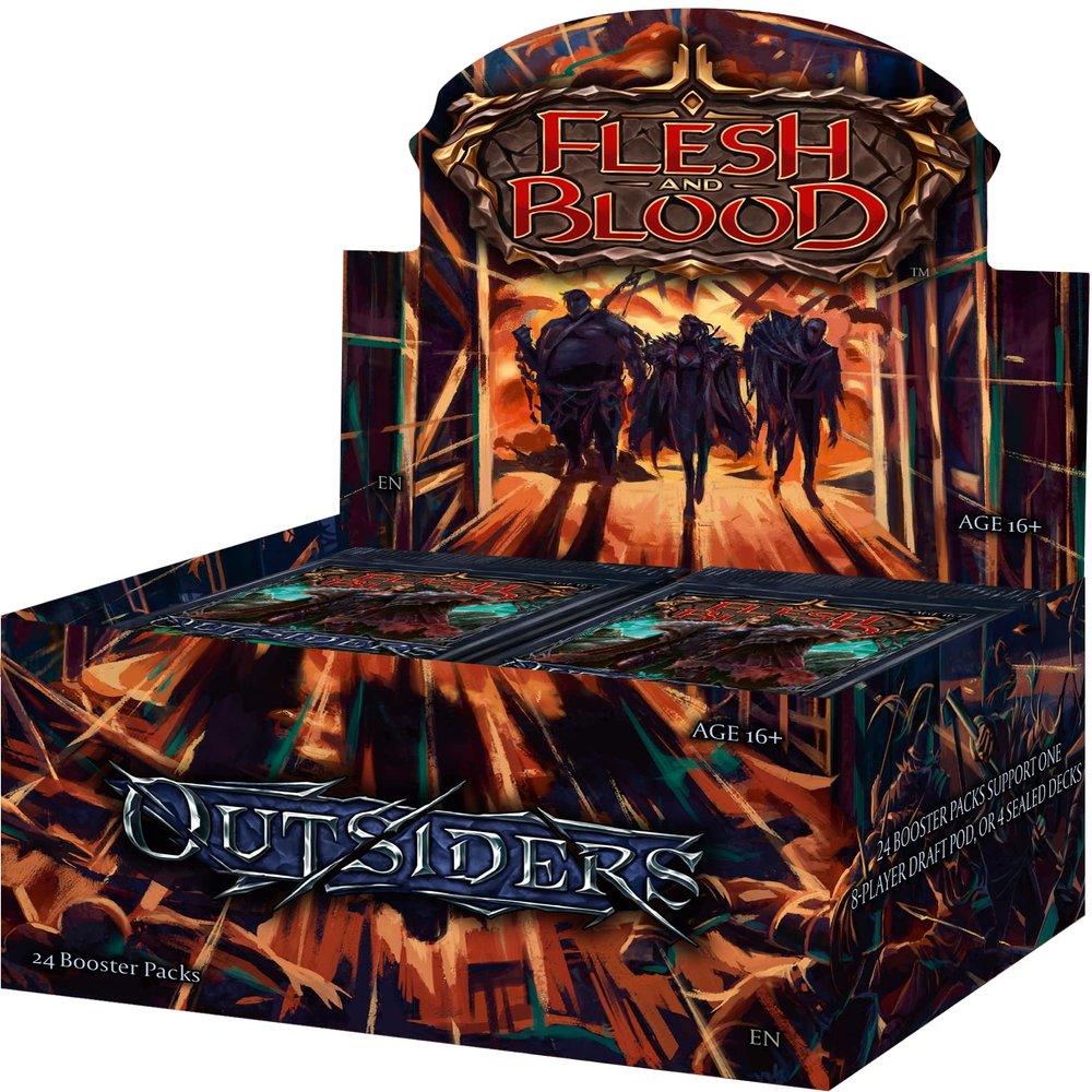 Legend Story Studios Flesh & Blood TCG: Outsiders Booster Pack (24 Packs)
