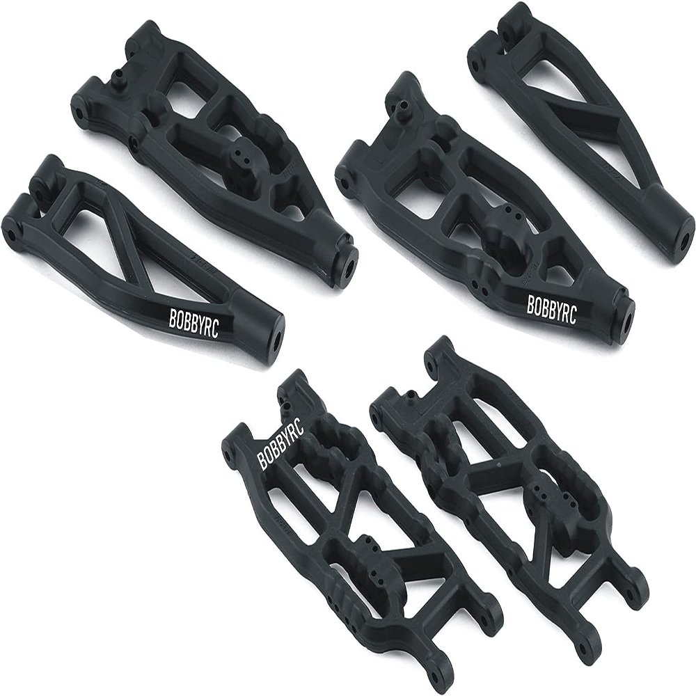 815 8160817 Front Rear Black A-Arms Includes CHICAGOLAND RC Sticker