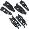 815 8160817 Front Rear Black A-Arms Includes CHICAGOLAND RC Sticker view 1