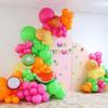 149pcs Twotti Fruity Balloon Arch Kit - Pastel Pink Yellow Green Citrus Balloons with Watermelon Pineapple Tropical Mylar Foil Balloons for 2nd Birthday Summer Party Decor view 3