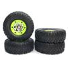 KingVal Replacement 2PCS Left + 2PCS Right Wheel Tyre Tire RC Parts Compatible with WLtoys 12428 12427 124006 1/12 RC Car view 1