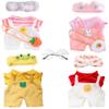 LALAFANFAN Duck Clothes Sets, 15 Pcs Kawaii Accessories for Cute Plushies, Cute Stuffed Animal Glasses and Clothing view 1