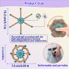 20 Pcs Fidget Spinner Toys Party Favors Easter Basket Goodie Bag Stuffers Funny Gifts for Kids Adults,Transformable Robot Fingertip Stress Relief Gyro Sensory Toys,Treasure Box Toy Prizes Supplies view 2