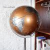 VNABO Geographic Globes High End Luminous Classic Globe, 17" Diameter - Light Up Earth World Globe Floor Standing Adult Kids Night Light Home Decor Home Dcor view 2