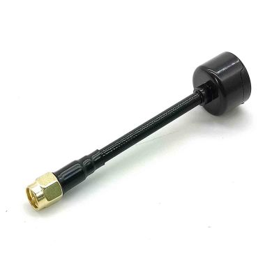 5.8G SMA FPV High Gain 2.5Dbi Omni RHCP Transmitter/Receiver Dextrorotation Antenna for FPV RC Racing Drone 80MM